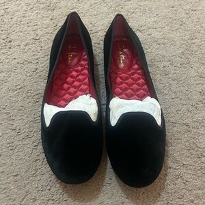 Cole Haan Black Velvet Air Morgan Women's Loafers